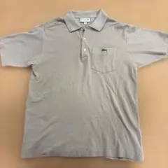 LACOSTE CLASSIC FIT ポロシャツ US M ベージュ