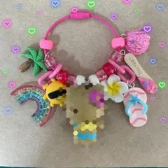じゃらじゃらキーホルダー