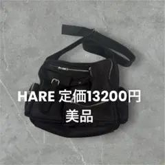 定価13200円 マルチZIPポケットBAG HARE Y2k ショルダーバッグ