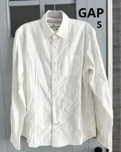 【GAP】ホワイト 長袖シャツ S メンズ 未使用タグ有り