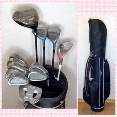 w213/レディース☆Mizuno 12本 初心者向け ゴルフクラブセット