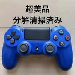 超美品 SONY PS4 純正 コントローラー DUALSHOCK 4 ブルー