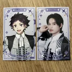 UniteUp! ライブ　ミニブロマイド 2枚セット 森ノ宮奏太：高本学