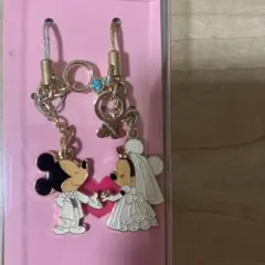 ミッキー ミニー ペアストラップ
