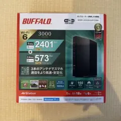 BUFFALO WSR3000AX4P-BK Wi-Fi6 ルーター