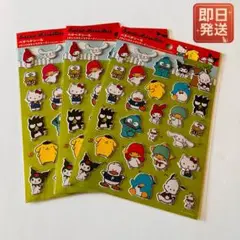 サンリオキャラクターズ ステッカー ハローキティ クロミ マイメロ 3枚セット
