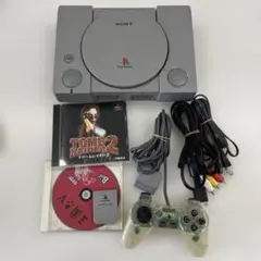 すぐ遊べるセット　PlayStation 本体 + トゥームレイダー2、他