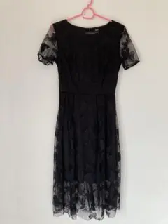 新品♡蝶柄レースワンピース
