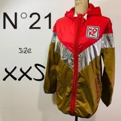 【ヌメロヴェントゥーノ】ナイロンパーカー 希少品 パーカー XXSサイズ