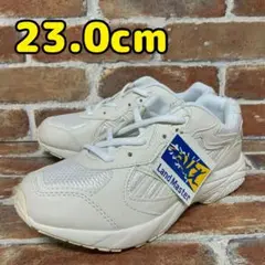 アキレス ランドマスター 白 スニーカー 23.0cm EEE