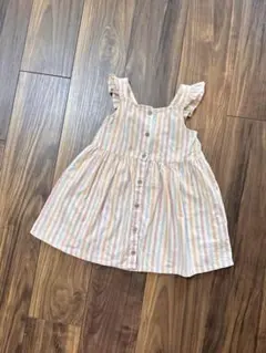 H&M エイチアンドエム　ストライプ　ワンピース