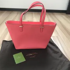ケイトスペード トートバッグ サーモンピンク