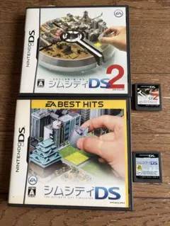 シムシティDS2 & DS セット ニンテンドーDSソフト　箱説あり