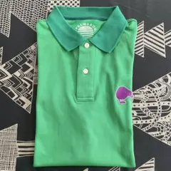 PALMS&CO. グリーン ゴルフ　メンズ　ポロシャツ　Lサイズ