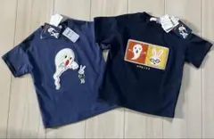 めがねうさぎTシャツ　2種　90