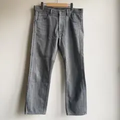 comoli コモリ ストレート デニム パンツ グレー size2