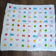 ミキハウス アニマル柄タオル 90×90cm