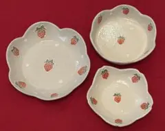 徨月さん 苺 食器 3点セット