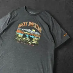 9192/コロンビア ロッキー山脈 アニマルTシャツ XL