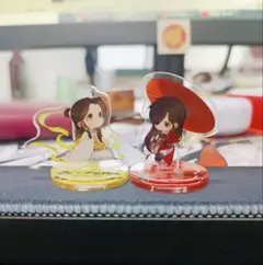 天官賜福　満小飽コラボ　謝憐　花城　ミニアクリルスタンド　海外限定