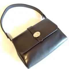 GUCCI グッチ ヴィンテージ G金具 カーフレザー ハンドバッグ
