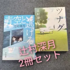 辻村深月2冊セット「青空と逃げる」＆「ツナグ」代表作まとめ売り
