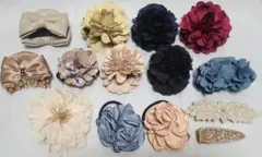 ヘアアクセサリー 14点セット(オマケ付き)