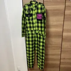 SUPER LOVERS オーバーオール SUPER LOVERS,スーパーラヴァーズ,星ステッチスタッズ付サルエル