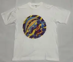 アボリジニ アートTシャツ シングルステッチ 精霊 ドリームタイム Mサイズ