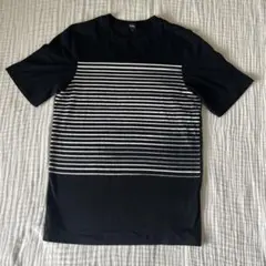 Theory ストライプ Tシャツ XS 黒