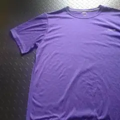 Reebok 紫色 Tシャツ クルーネック　リーボック　プレイデイ