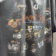 SALE/ FAMOUS DRUMS バンドTシャツ