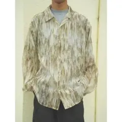 未使用品　迷迭香 MESH L/S SHIRT STRIPE