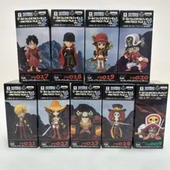 【新品・未開封】ワンピース ワーコレ フィルムZ 麦わら一味９体 コンプリート