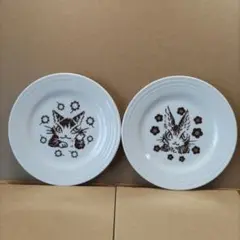 わちふぃーるど　ダヤン、マーシー皿