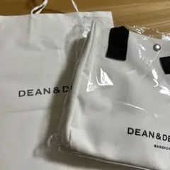 DEAN & DELUCA トートバッグ ホワイト