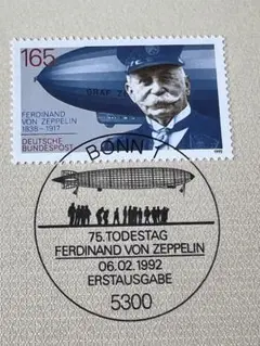 外国切手6枚（イタリア：1933年ツェッペリン、航空切手） アメリカ 1930年航空切手ツェッペリン号3種 - 趣味の切手専門店