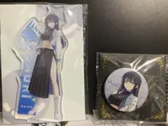 ブルーアーカイブ　ブルアカ　錠前サオリ　アクリルスタンド　缶バッジ