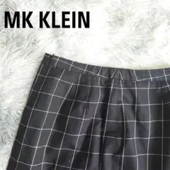 MK KLEIN+ チェック柄 ひざ丈スカート 38(М)