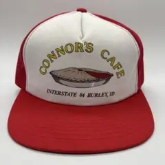 80s~　ヴィンテージ　CONNOR'S CAFE　カフェ　トラッカーキャップ