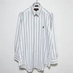 CHAPS RALPH LAUREN ボタンダウン 長袖シャツ　ストライプシャツ