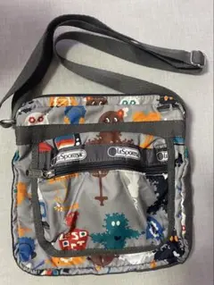 ☆美品☆レスポートサック ショルダー ポシェット ロボット柄