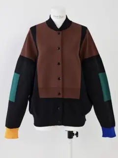 【ワケあり】即完売 22AW ENFOLDニット ジャンパー ブラウン
