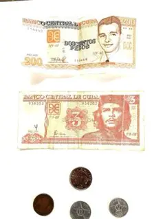 キューバ 旧貨幣 兌換ペソ 5・ 10・ 20兌換ペソ セット 二重通貨だったキューバ・・・兌換ペソ・人民ペソ