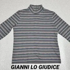K0981　GIANNILOGIUDICE　日本製　トップス　ボーダー柄　36