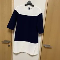 フォクシー 5部袖ワンピース