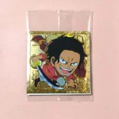 ワンピース ウエハースシール パラレル 金 ゴールドDロジャー