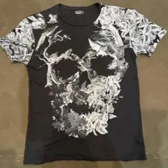 ZARA MAN スカルグラフィックTシャツ M