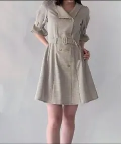 REDYAZELキャンディースリーブミニシャツワンピース Mサイズ