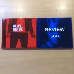 GLAY「REVIEW」「DRIVE」ベストアルバム　2組セット